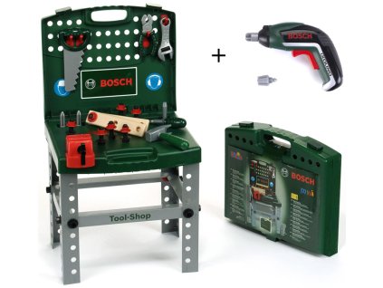 Pracovný stôl BOSCH v kufríku so šraubovákom