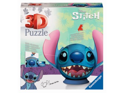 Puzzle-Ball Disney: Stitch s ušami 72 dielikov