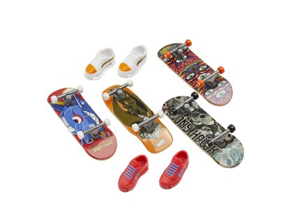 Hot Wheels skates 4ks fingerboard a topánky asst