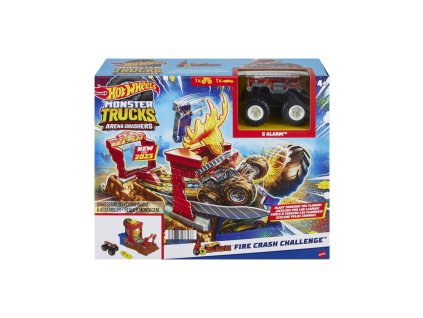 HW MONSTER TRUCKS ARÉNA: ZÁVODNÁ VÝZVA HERNÝ SET ASST