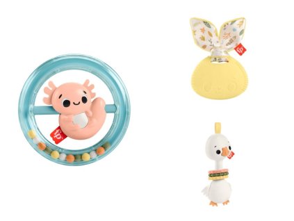 Fisher Price hrkálka/hryzátka asst