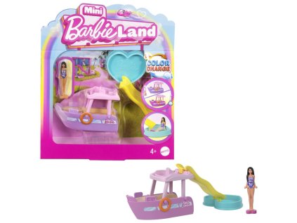 Barbie mini Barbielnad dopravné prostriedky -  loď snov