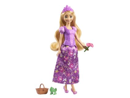 Disney Princess bábika a rozprávkové obliekanie - RAPUNZEL