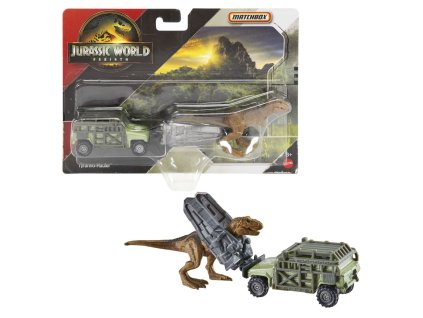 Matchbox Jurský svet Dino prepravník asst