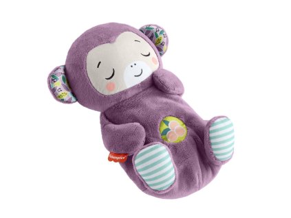 Fisher Price maznavá a upokojujúca fialová opička