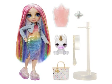 Rainbow High Fashion bábika so zvieratkom - Amaya Raine