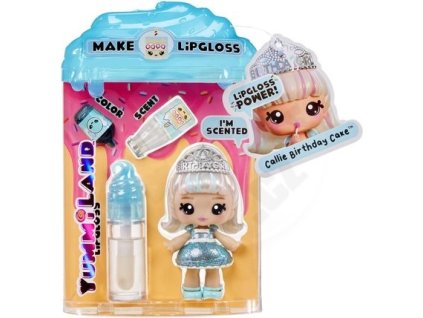 Yummiland Malá bábika s leskom na pery - Callie Birthday Cake