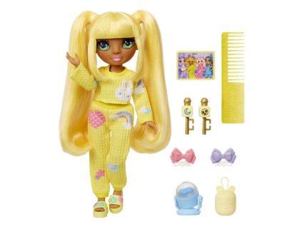 Rainbow High Junior Fashion bábika v pyžame - Sunny Madison