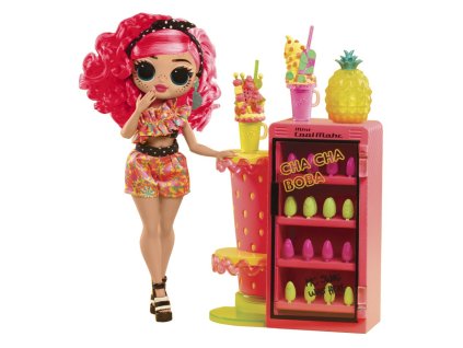 L.O.L. Surprise! OMG Nechtové štúdio s bábikou - Pinky Pops Fruit Shop