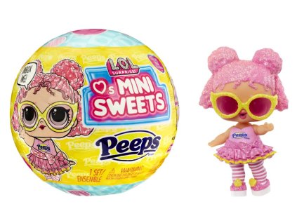L.O.L. Surprise! Loves PEEPS bábika - Fluff Chick