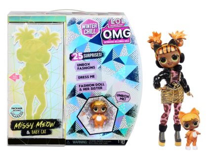 L.O.L. Surprise! OMG Zimná veľká ségra Missy Meow (AA)