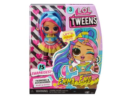 L.O.L. Surprise! Tweens bábika, séria 3 – Emma Emo