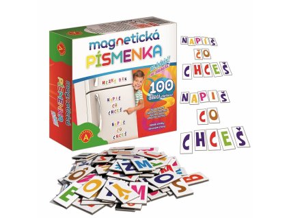 Magnetické písmenká na chladničku