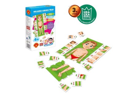 Hra školou® - SKLADAJ ĽUDSKÉ TELO
