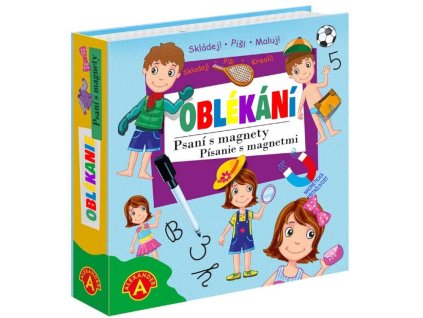 Písanie s magnetmi - Oblékanie