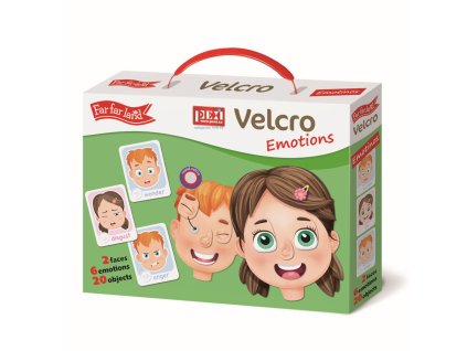 PEXI Velcro skladačky - Emócie (Emotions)