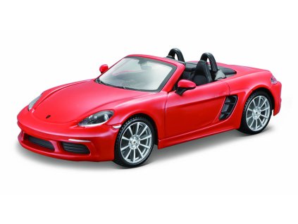 Bburago 1:24 Plus Porsche 718 Boxster Orange