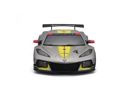 Bburago 1:24 Racing - 2020 Chevrolet Corvette - C8R #4 Yellow