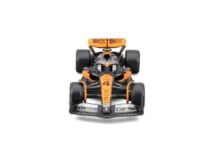 Bburago 1:43 RACE Formula F1 - McLaren F1 Team MCL60 (2023) #4 (Lando Norris) - with drive