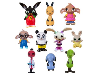 BING A PRIATELIA - SADA 10 FIGÚRIEK