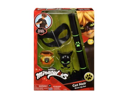 Miraculous: Lienka a Čierny kocúr - maska Čierny kocúr