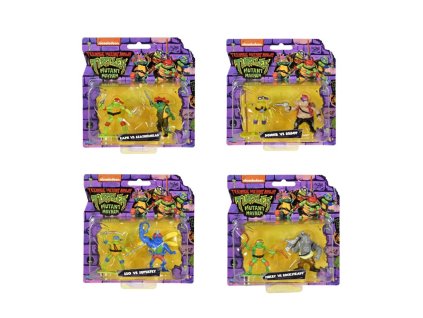 Teenage Mutant Ninja Turtles - Minifigúrky korytnačky NINGA, 2 ks v balení, asst.