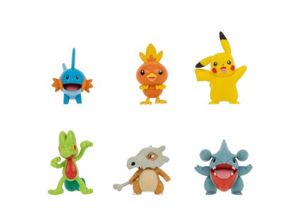 Pokémon sada 6 figúrok W3