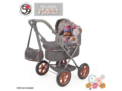 Kočík pre bábiky s taškou