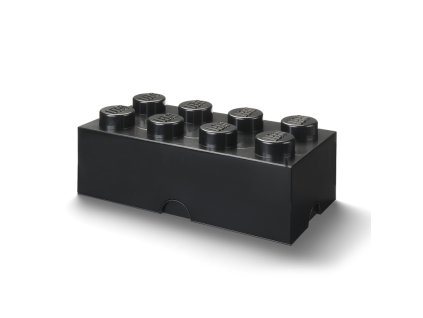 LEGO úložný box 8 - čierna