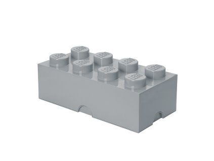 LEGO úložný box 8 - šedá