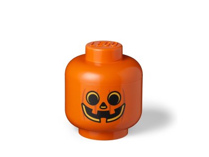 LEGO úložná hlava (veľkosť L) - tekvica