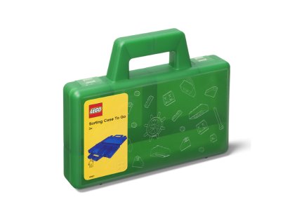 LEGO úložný box TO-GO - zelená