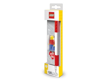 LEGO Gélové pero s minifigúrkou, červené - 1 ks