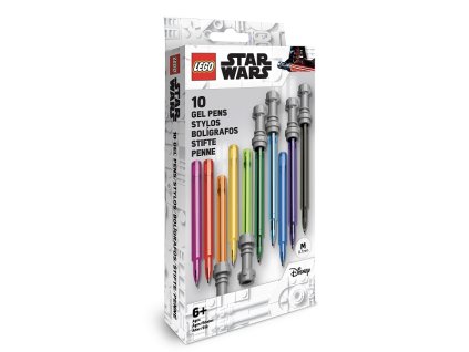 LEGO Star Wars Set Gélových pier, svetelný meč - 10 ks