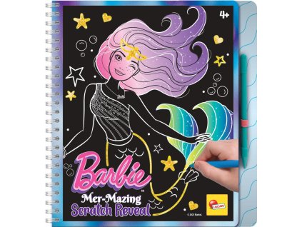 BARBIA SKETCH BOOK MER-MAZING SCRATCH REVEAL