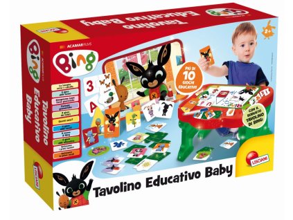 BING stolík + set hier