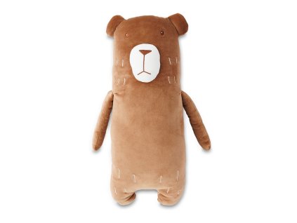 MEDVEĎ MIKROSPANDEX sivý/hnedý 53 cm