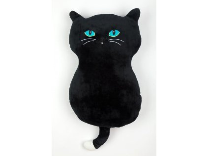 MAČKA VEĽKÉ OČI čierna 53 cm