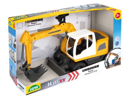 Bager Liebherr A 918 Litronic, okrasný kar