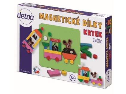 Magnetické dieliky Krtko mini