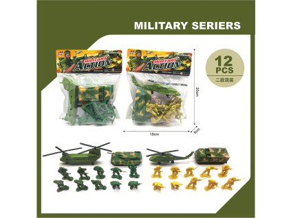 Vojenská súprava 12 ks