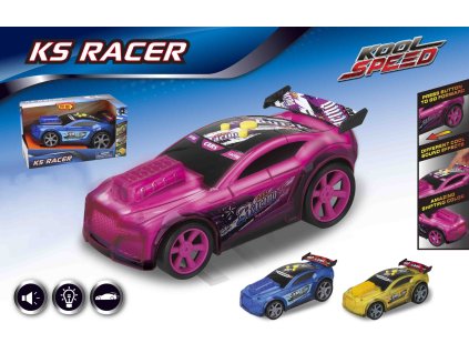 Racer auto na batérie so zvukom
