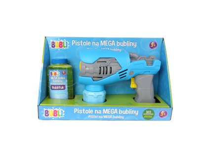 BUBLI Pištoľ na mega bubliny