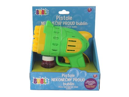 BUBLI Nekonečný prúd bublín zelená