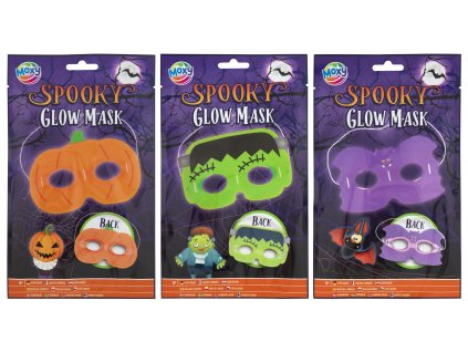 Halloween - svietiaca maska