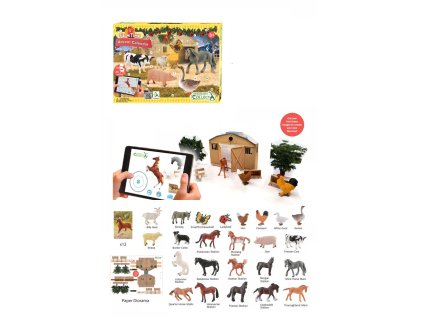 COLLECTA Adventný kalendár-farma a kone