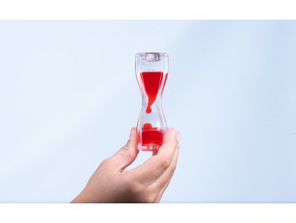 Fidget Blox Vision - farebná láva - červená