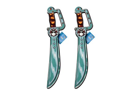 PLEJO Penový meč - Pirát