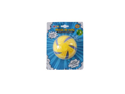 SPORTO Loptička do vody 8cm - žltá