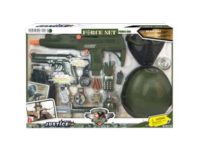 STARX Vojenská sada s helmou